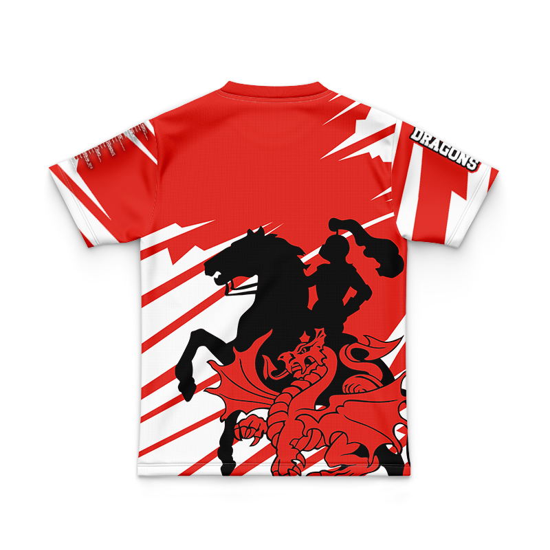 Kid's NRL St George Illawarra Dragons 2024 'FISHFINDER' Jersey