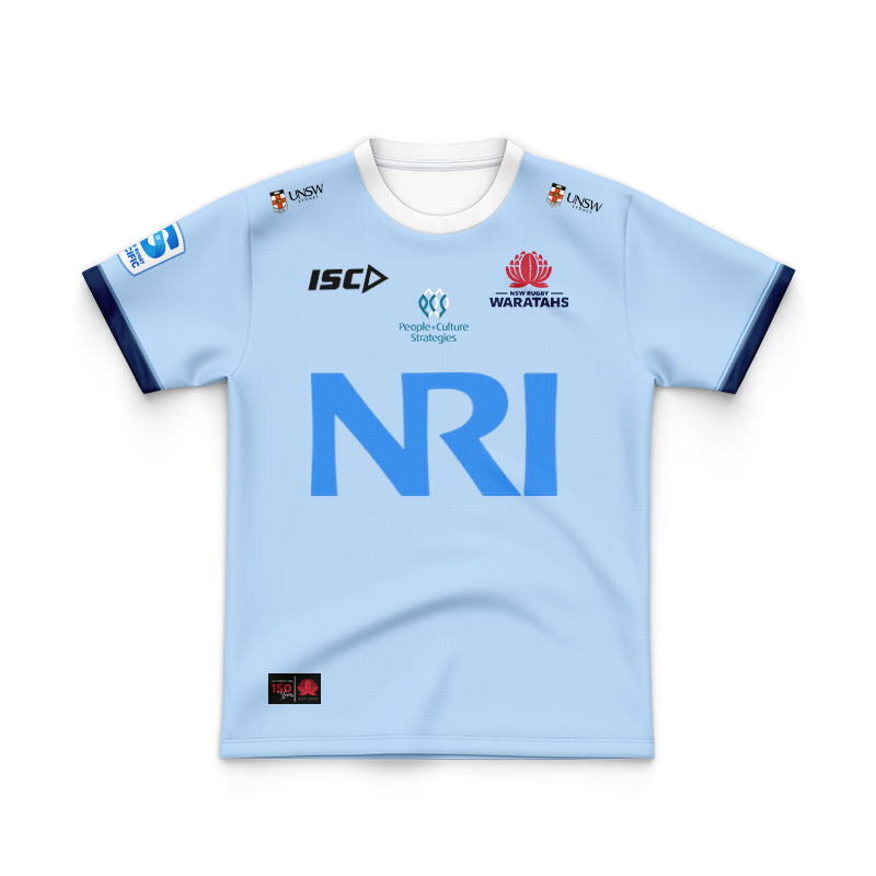 Kid's NSW Waratahs Super Rugby 2024 ISC Home Jersey