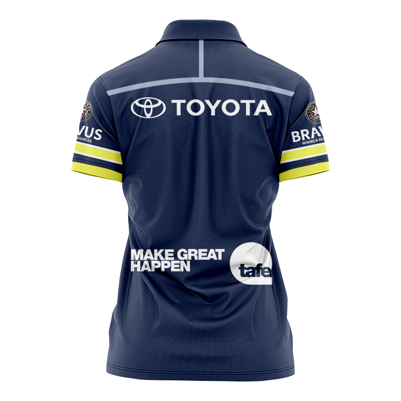 Women's NRL North Queensland Cowboys 2024 Charity Polo Shirt