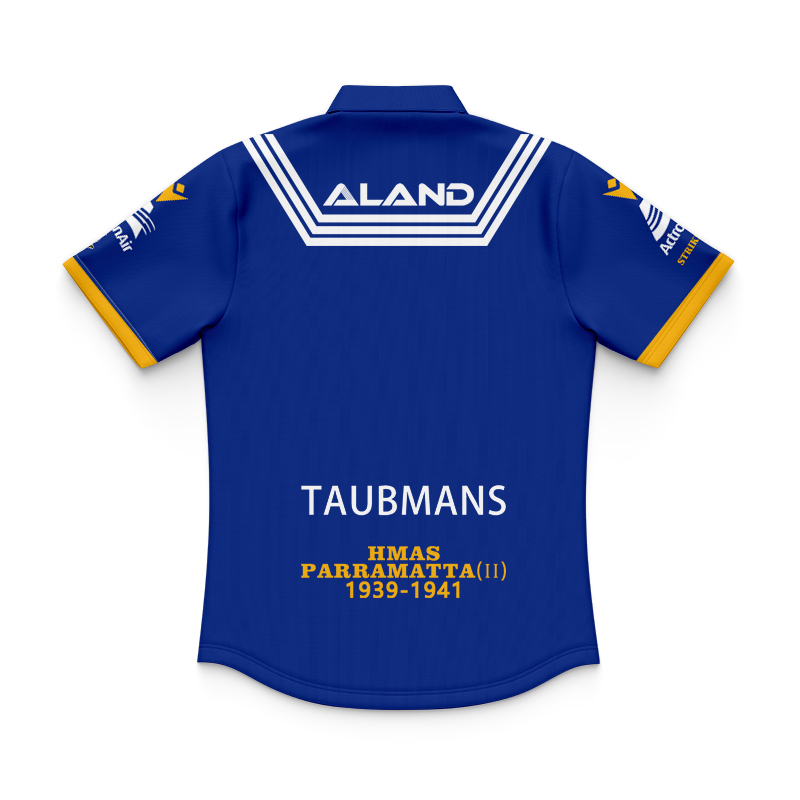 Kid's NRL Parramatta Eels 2024 ANZAC Polo Shirt