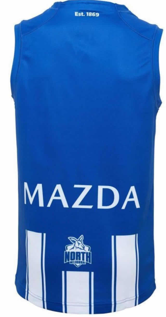 AFL North Melbourne Kangaroos 2020 Home Guernsey