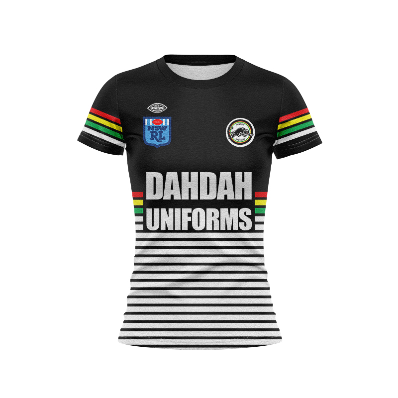 Women's NRL Penrith Panthers 1991 Retro Home Jersey