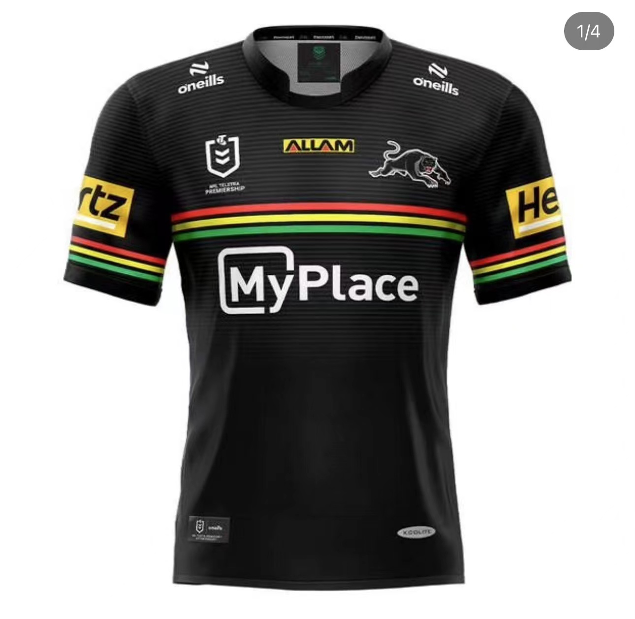 NRL Penrith Panthers 2024 Home Jersey