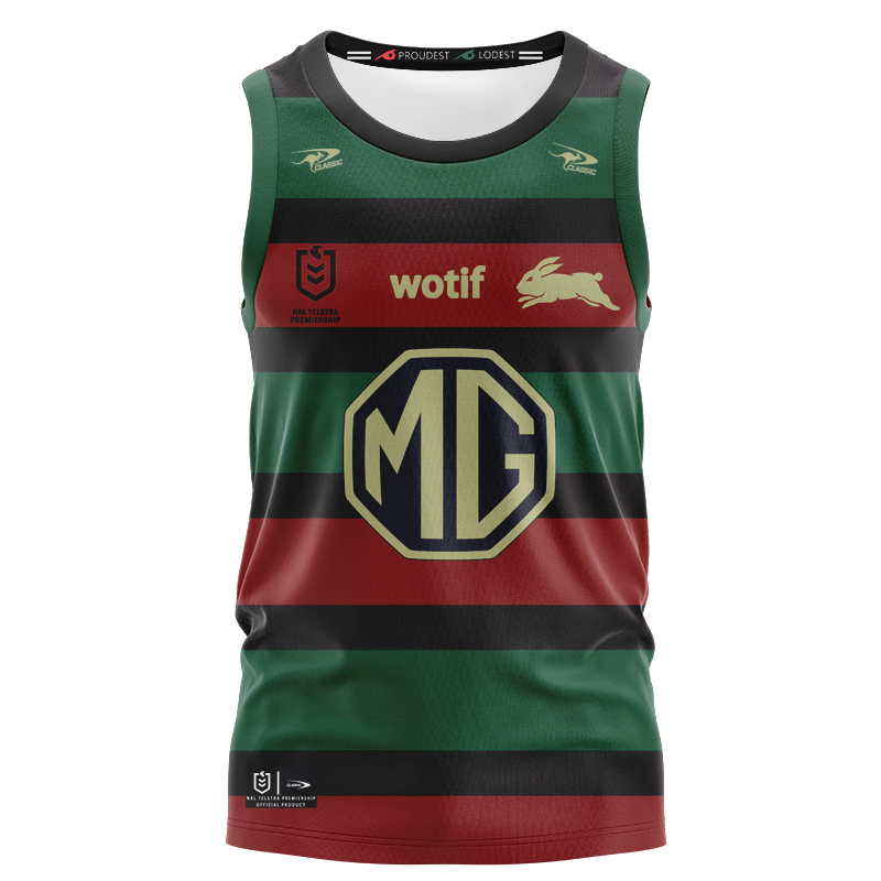 NRL South Sydney Rabbitohs 2024 Members Singlet