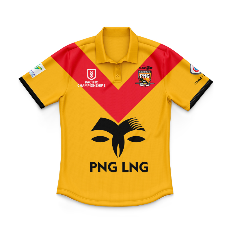 Kid's Papua New Guinea Kumuls 2024 Pacific Championships Polo Shirt