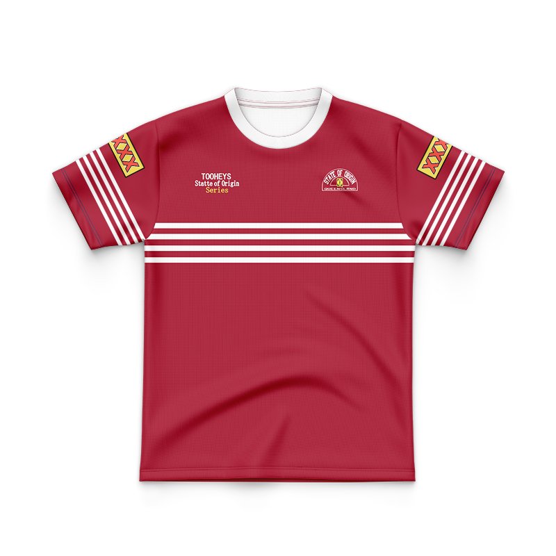 Kid's QLD Maroons 1991 Retro Jersey