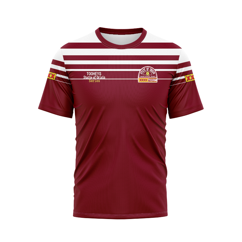 QLD Maroons 1995 Round Retro Jersey
