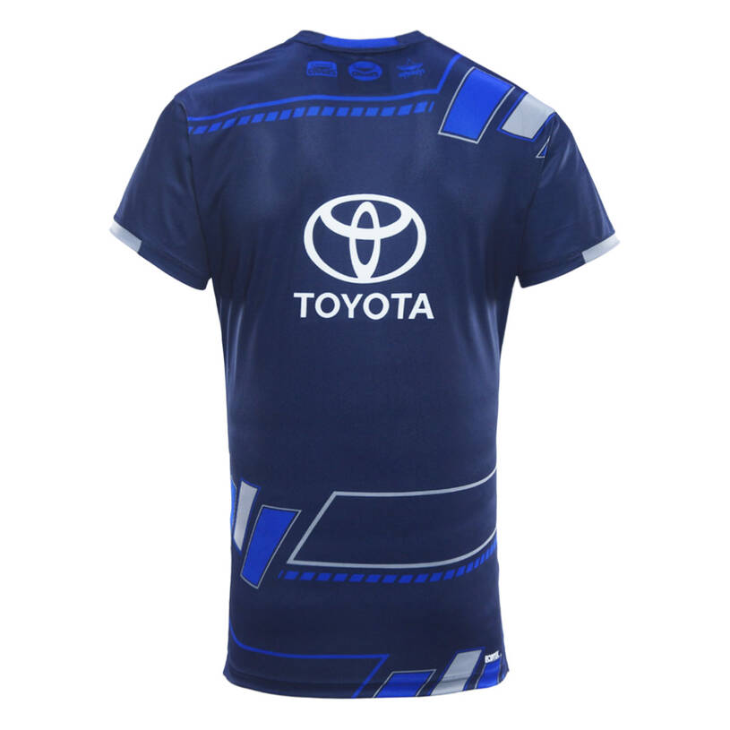NRL North Queensland Cowboys 2025 Navy Training Jersey