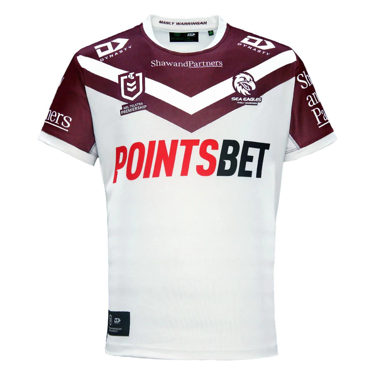 NRL Manly Warringah Sea Eagles 2024 Away Jersey