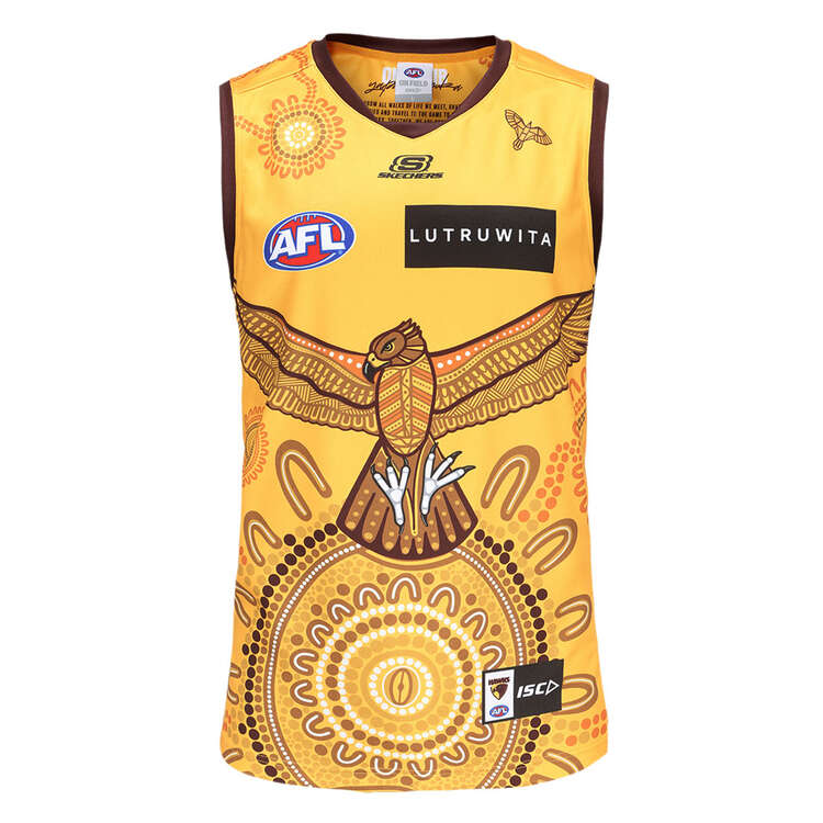 AFL Hawthorn Hawks 2023 Indigenous Guernsey