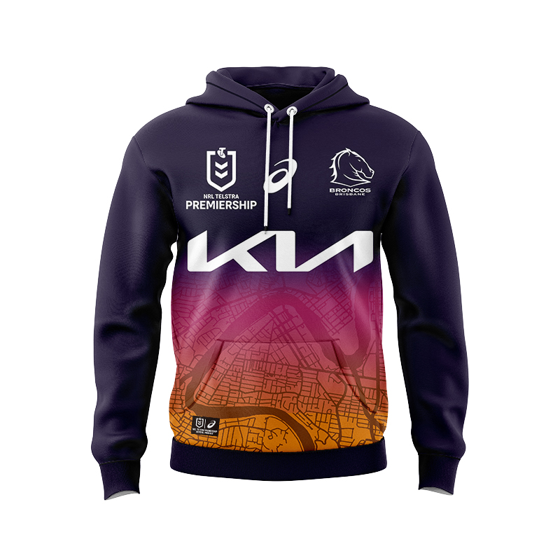 NRL Brisbane Broncos 2023 Alternate Hoodie