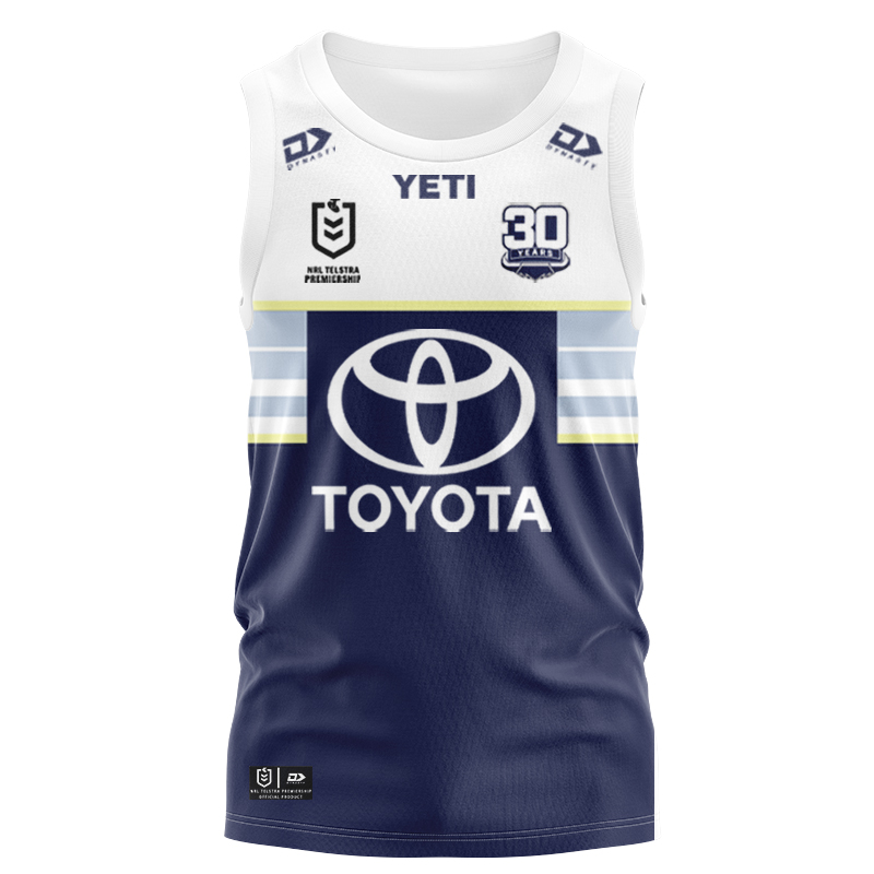 NRL North Queensland Cowboys 2025 Away Singlet