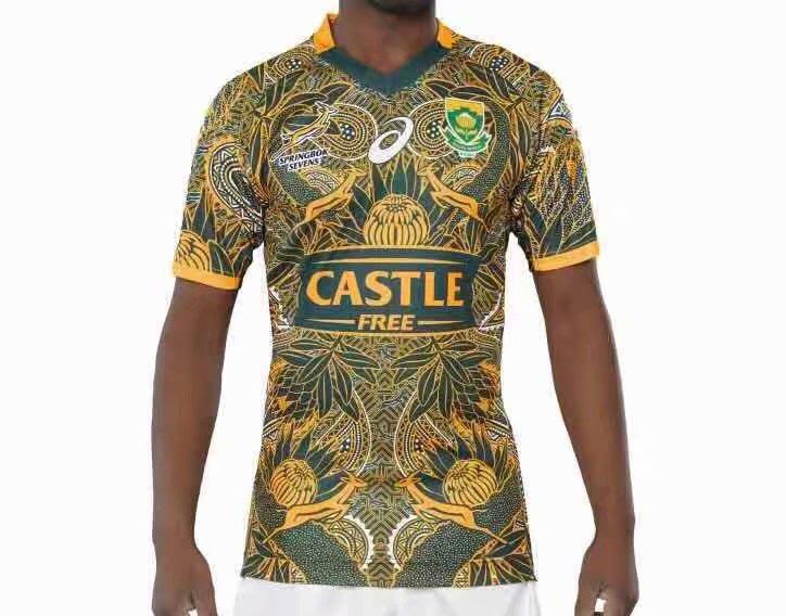 South Africa Springbok Madiaba100th Commemorative Jersey