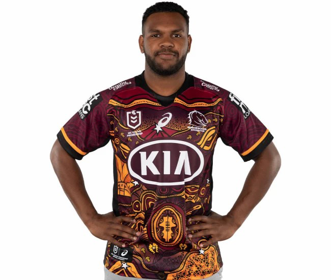 NRL Brisbane Broncos 2021 Indigenous Jersey