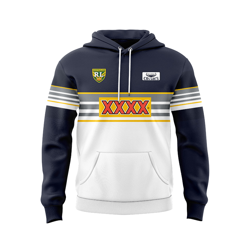 NRL North Queensland Cowboys 1995 Retro Hoodie