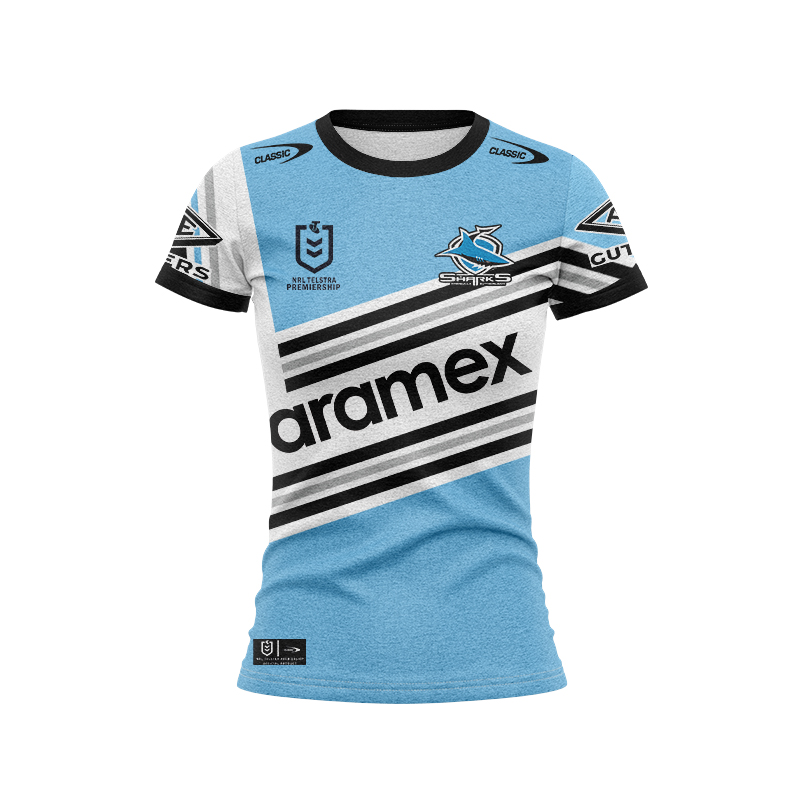 Women's NRL Cronulla-Sutherland Sharks 2024 Heritage Jersey