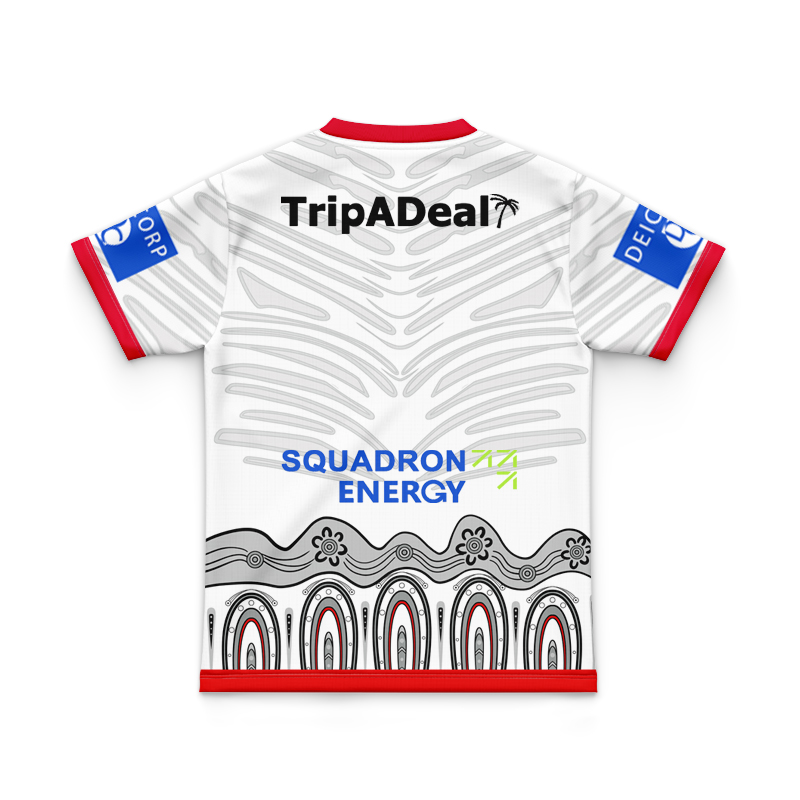 Kid's NRL St George Illawarra Dragons 2024 Indigenous Jersey
