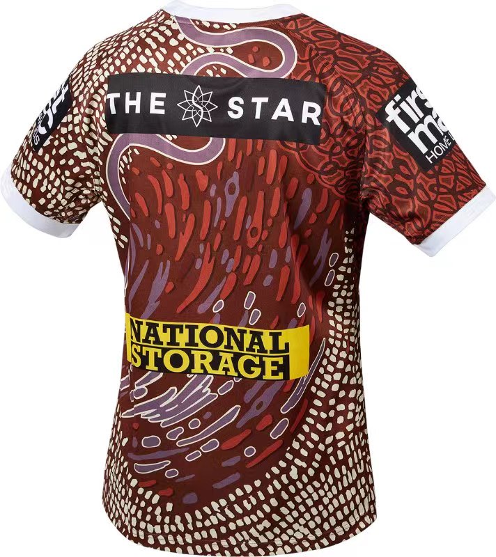 NRL Brisbane Broncos 2024 Indigenous Jersey