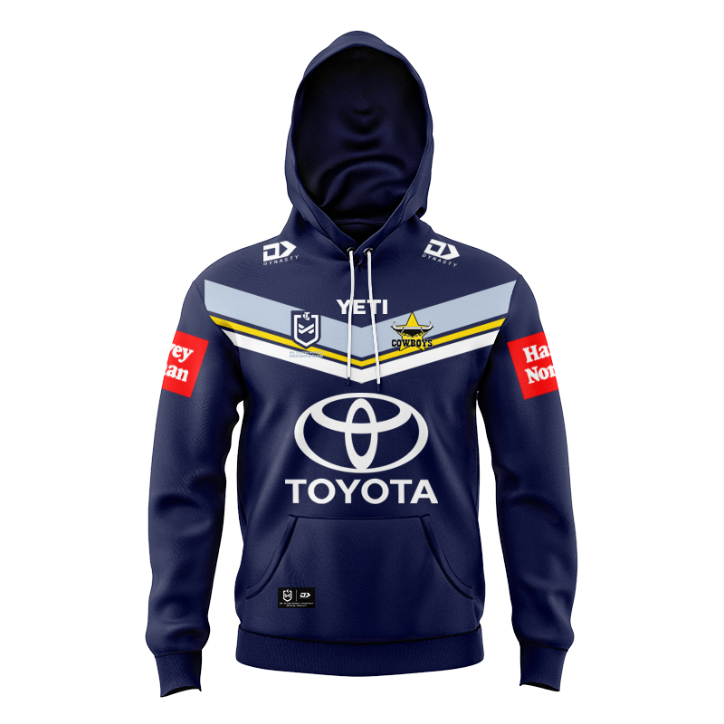 Kid's NRLW North Queensland Cowboys 2024 Home Hoodie