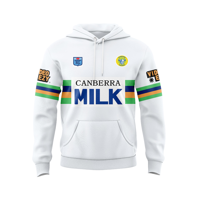 NRL Canberra Raiders 1994 Retro Away Hoodie