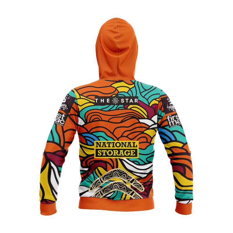 Kid's NRL Brisbane Broncos 2023 Indigenous Hoodie