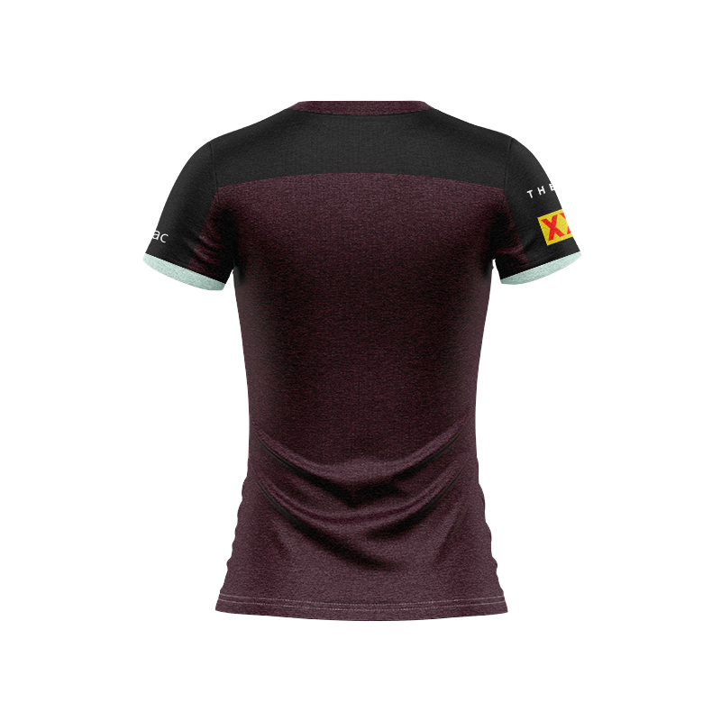 Women's NRL Brisbane Broncos 2025 Maroon Training Jersey