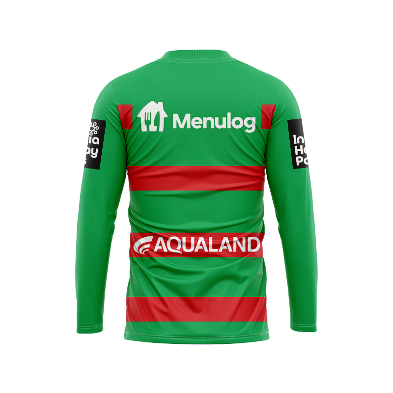 NRL South Sydney Rabbitohs 2024 Long Sleeve Home Jersey