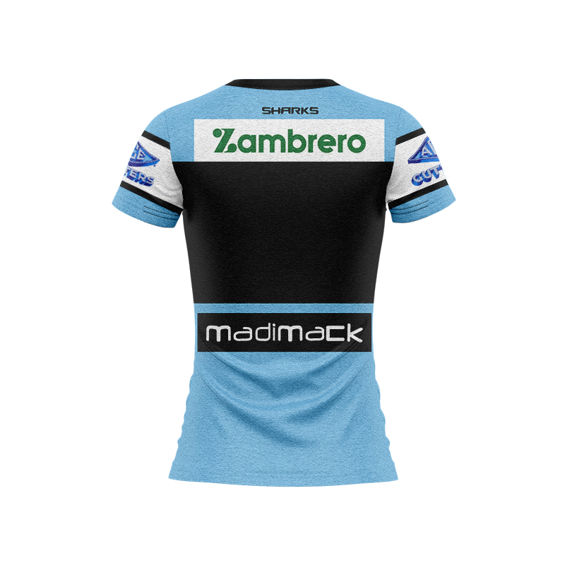 Women's Cronulla Sutherland Sharks 2023 Home Jersey