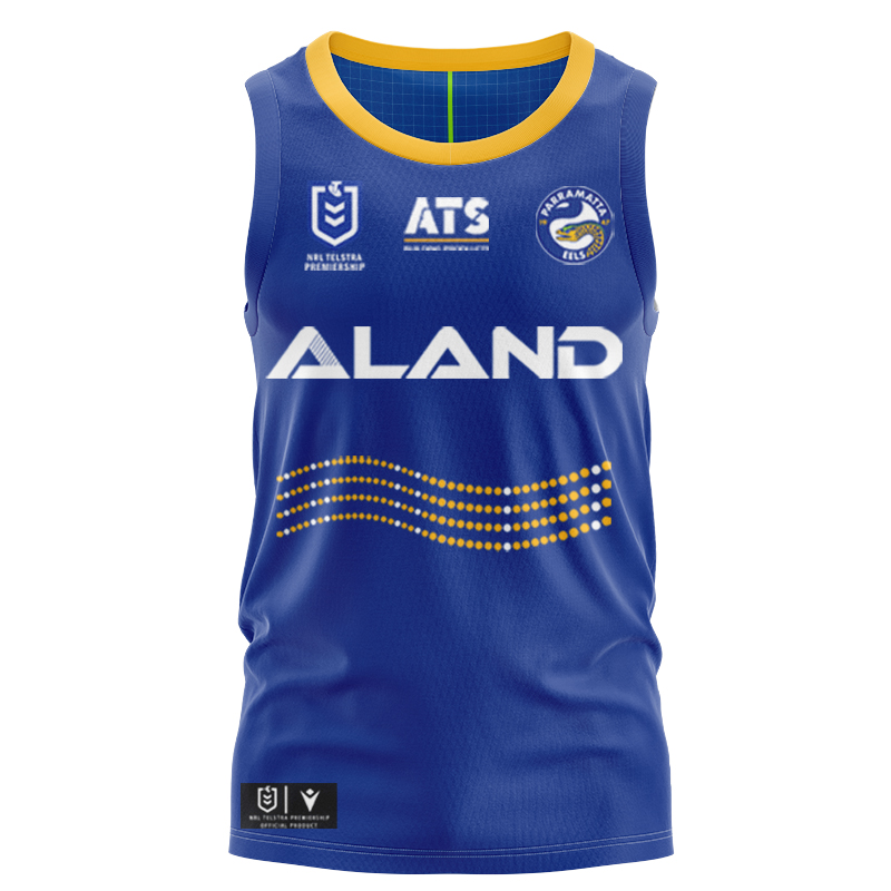 NRL Parramatta Eels 2024 ANZAC Singlet
