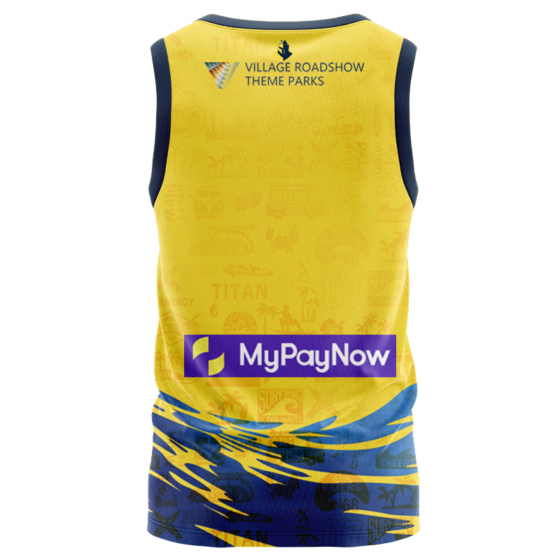 NRL Gold Coast Titans 2024 City Singlet