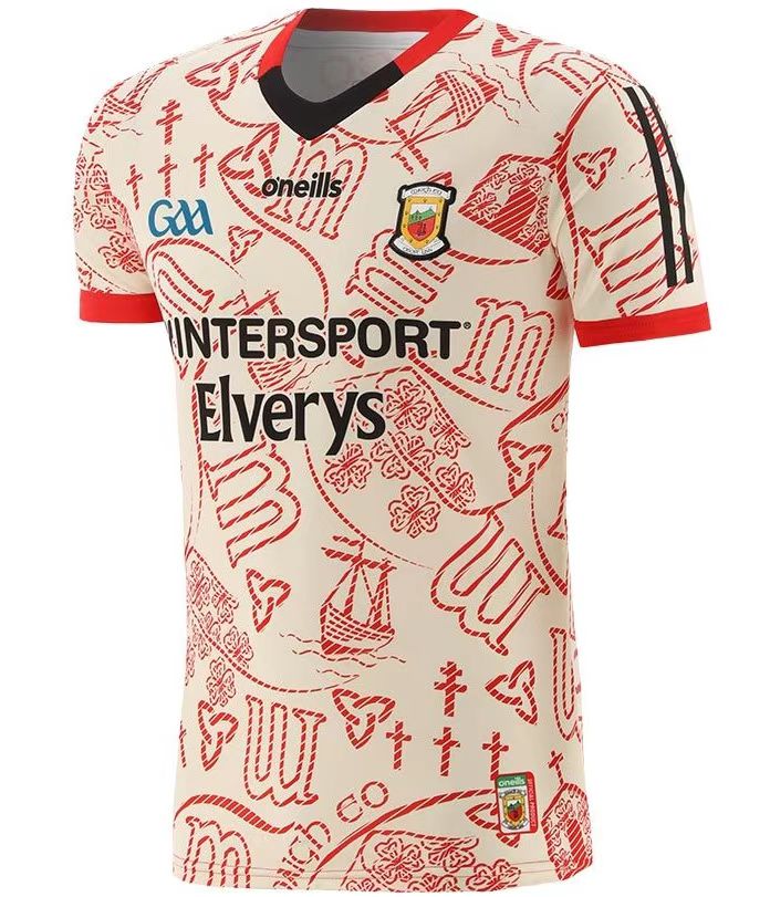 Men's Mayo GAA 2 Stripe 2023 Alternative Goalkeeper Jersey