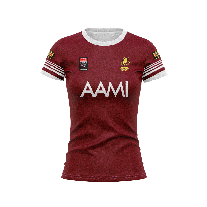 Women's QLD Maroons 2006 Retro Jersey