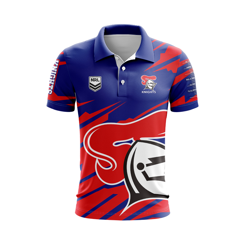 NRL Newcastle Knights 2024 'FISHFINDER' Polo Shirt