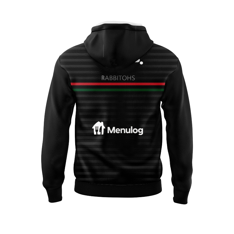 NRL South Sydney Rabbitohs 2024 Black Training Hoodie