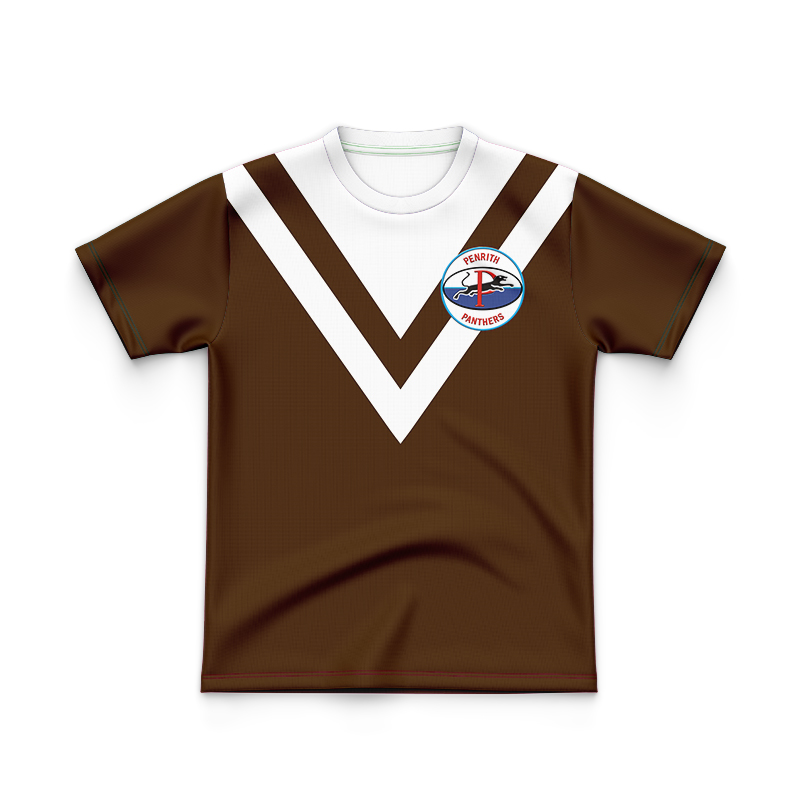 Kid's NRL Penrith Panthers 1967 Retro Jersey