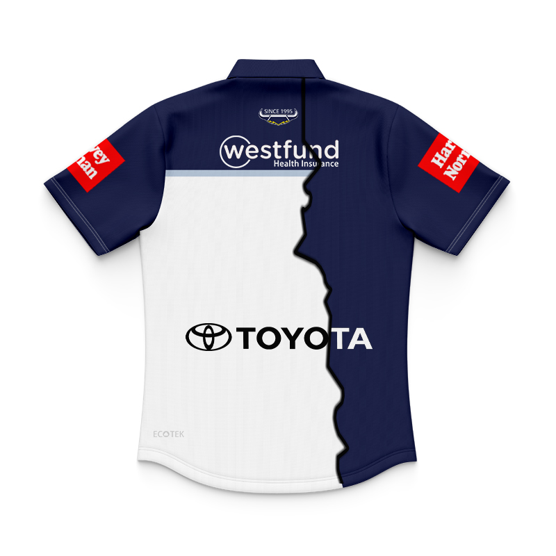 Kid's NRLW North Queensland Cowboys 2024 Mix Polo Shirt