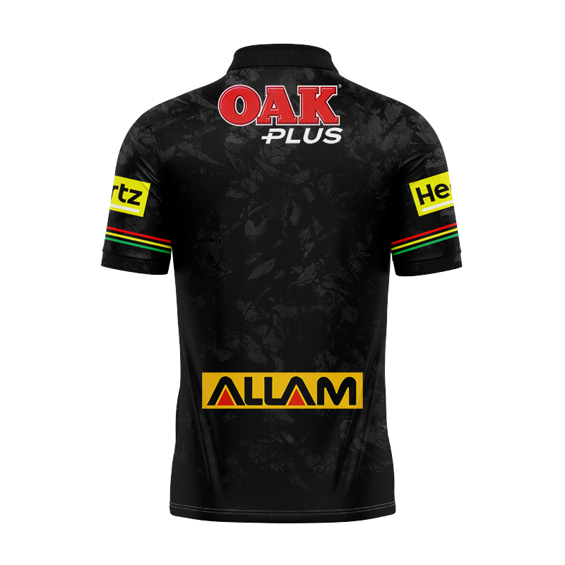 NRL Penrith Panthers 2024 Home Dark Polo Shirt