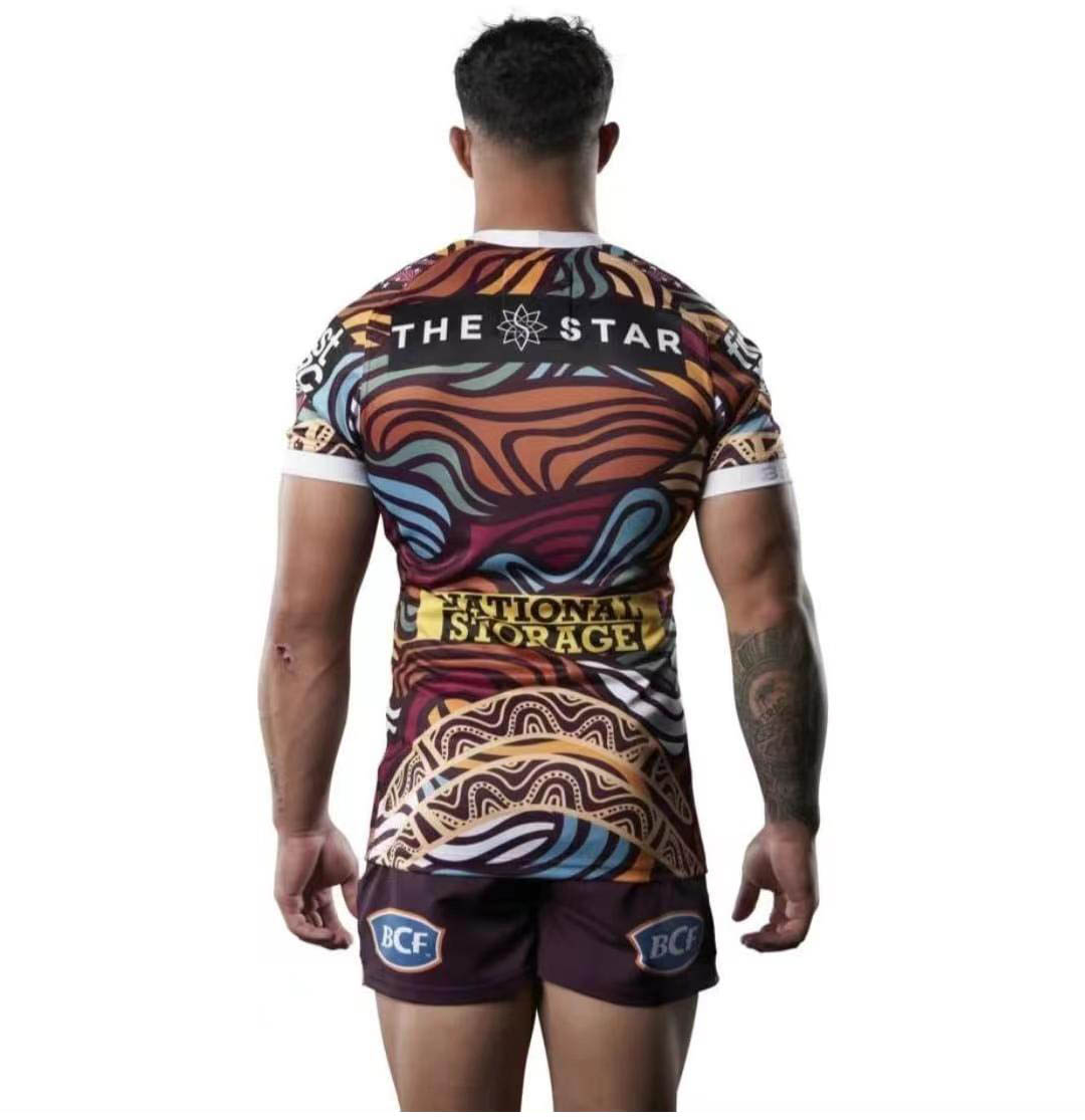 NRL Brisbane Broncos 2023 Indigenous Jersey