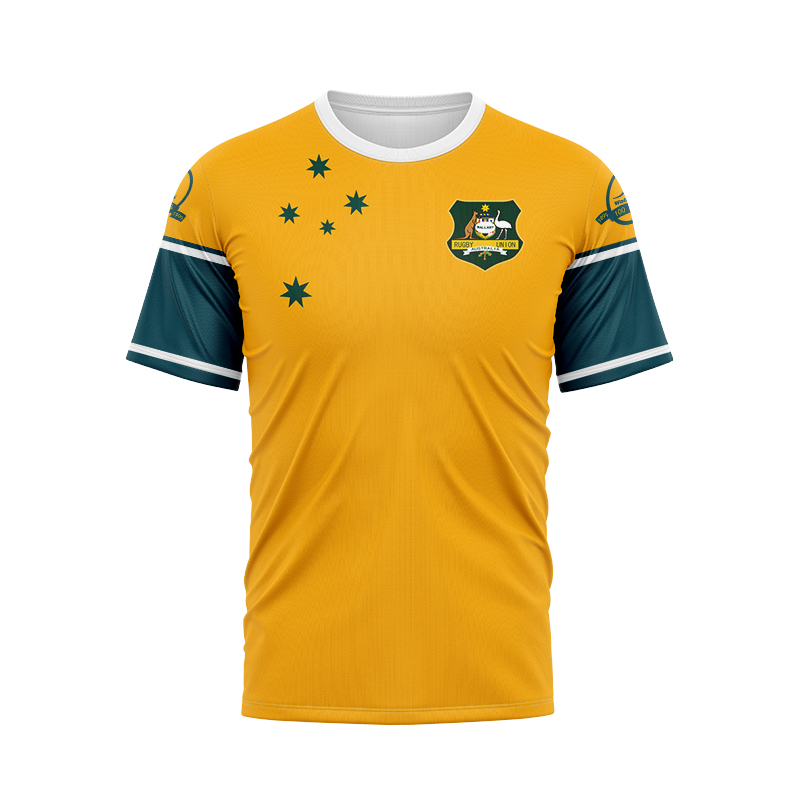 Australia Wallabies 1999 Round Retro Jersey