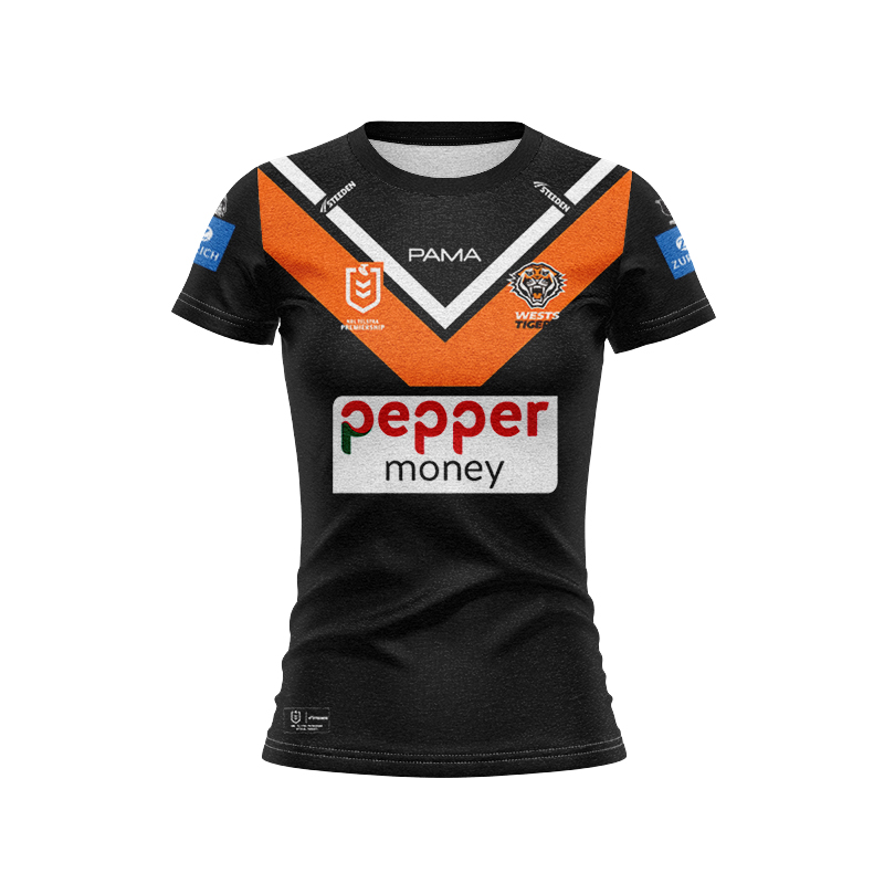 Women's Wests Tigers 2025 Home Jersey