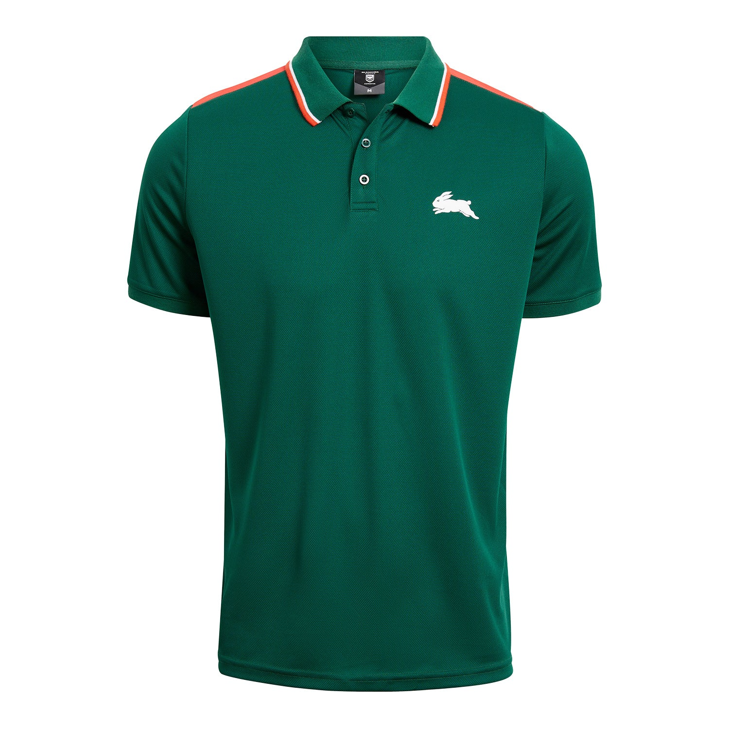 South Sydney Rabbitohs 2025 NRL Mens Tech Polo Shirt