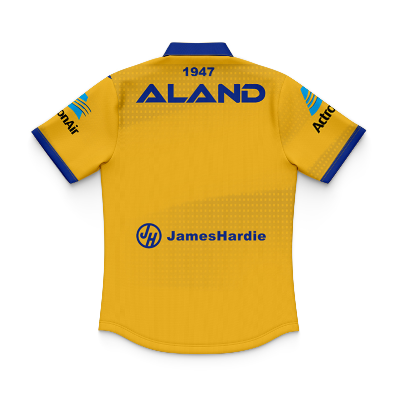 Kid's NRL Parramatta Eels 2025 Away Polo Jersey