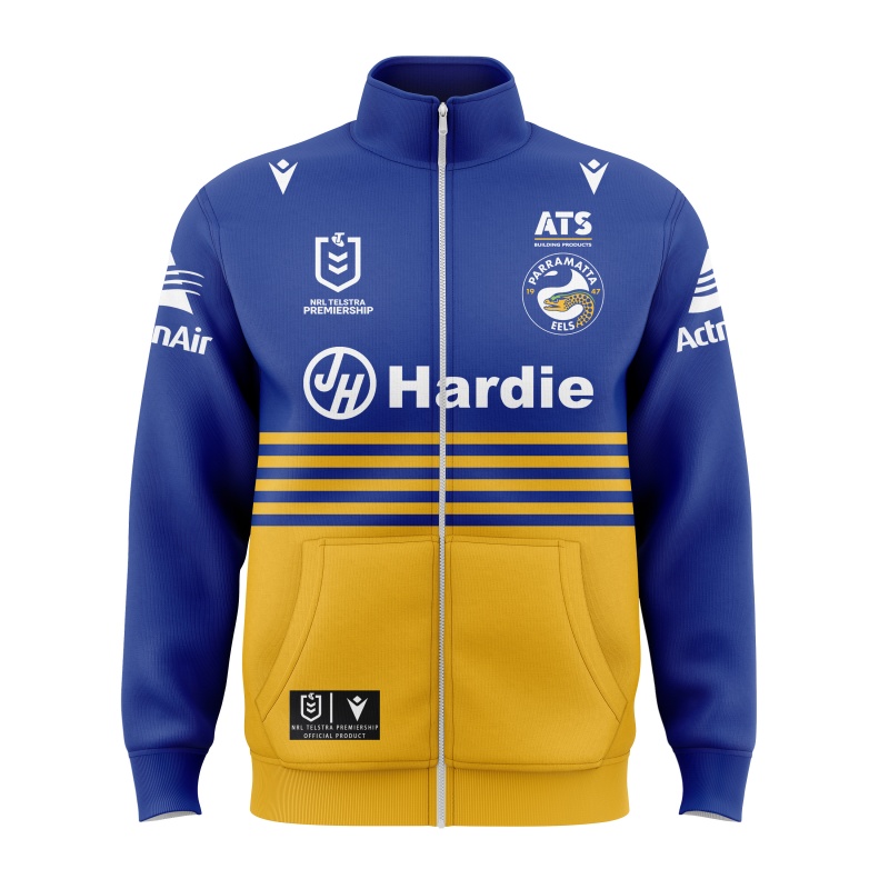 NRL Parramatta Eels 2025 Heritage Zipper Jacket