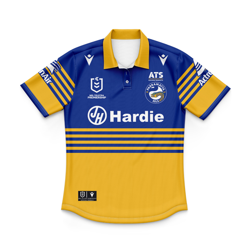Kid's NRL Parramatta Eels 2025 Heritagej Polo Jersey