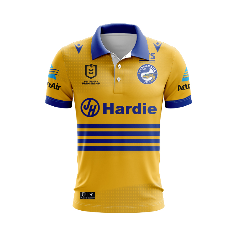NRL Parramatta Eels 2025 Away Polo Shirt