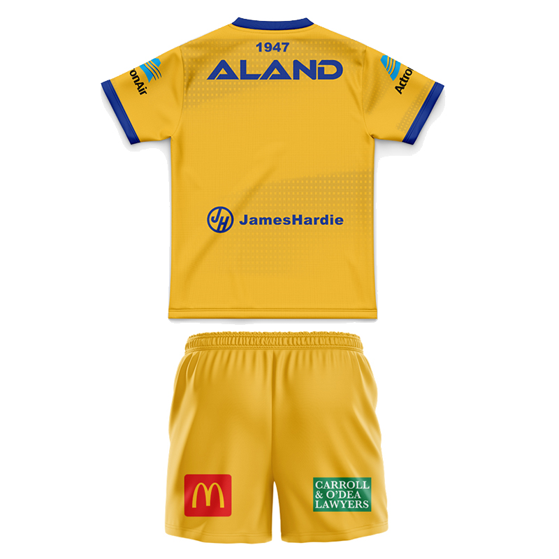 Kid's NRL Parramatta Eels 2025 Away Jersey+Shorts