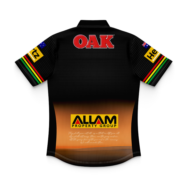 Kid's NRL Penrith Panthers 2025 Indigenous Polo Jersey