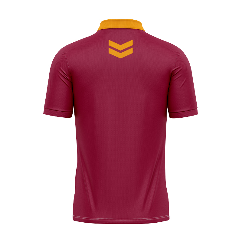 NRL Brisbane Broncos 2025 Tech Polo Shirt