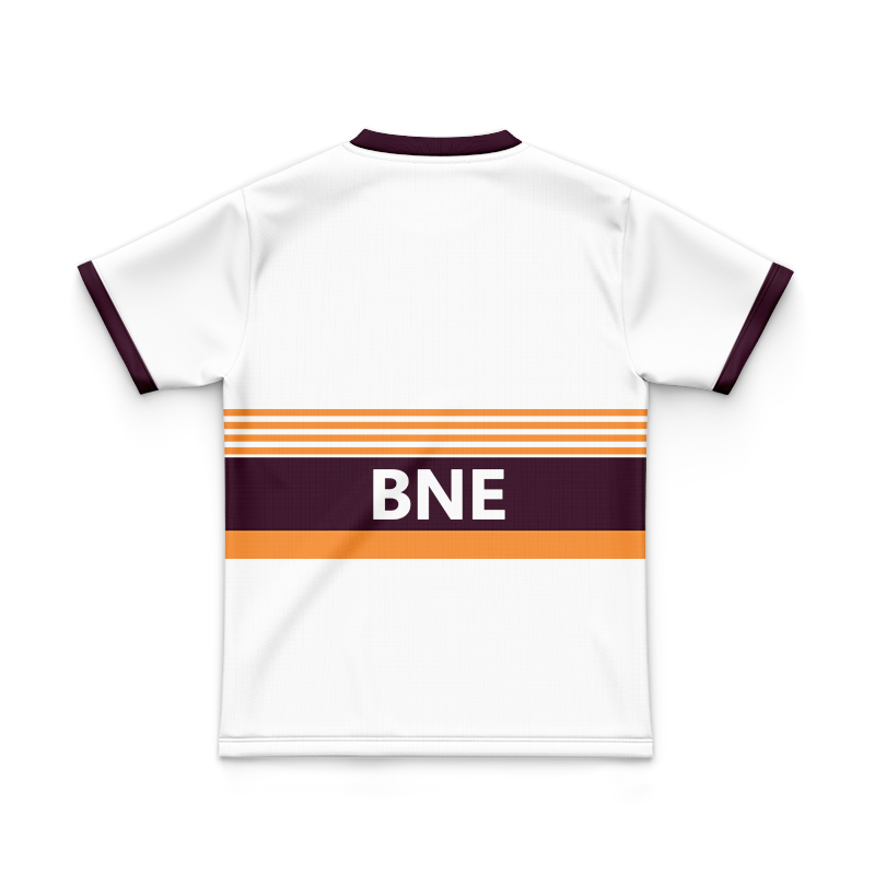 Kid's NRL Brisbane Broncos 2025 Mens Run Out Jersey