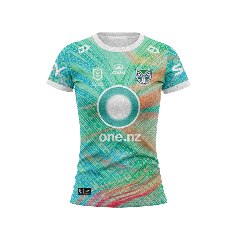 Women's NRL New Zealand Warriors 2025 Dynasty Pasifika Jersey
